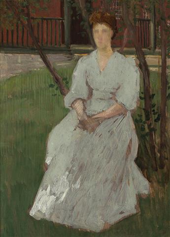 JULIAN ALDEN WEIR Portrait of Anna (the Artist’s Wife).